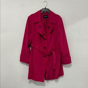 ⭐️ 3/$12 hot pink rain coat
